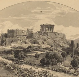 Akropolis fra Vesten
