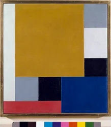 Komposition 22 Maleri af Theo Van Doesburg (1883-1931) 1920 Eindhoven, Stedelijk Van Abbemuseum