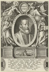 Portret af Justus Lipsius Ivstvs Lipsivs (titel på objekt)