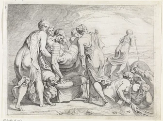 Faiaken bringer den sovende Odysseus til Ithaka The Labours of Odysseus (serietitel)
