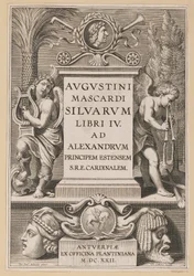 Titelside for Agostino Mascardi, Silvarium Libri IV