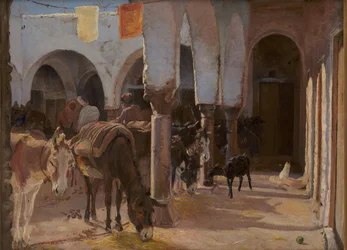 Et æselhus i Tunis