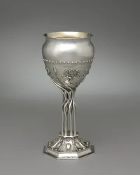 Vase, ca. 1900 (sølv)
