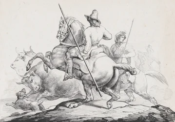 Slagtere i Rom, 1817.