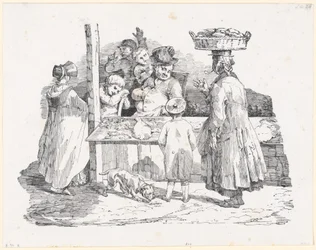 Den sovende fiskehandler (The Sleeping Fishmonger)