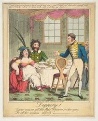 Værdighed! - Grace var i alle hendes skridt. Himlen i hendes øjne, I alle hendes handlinger di..., 21. juni 1821.