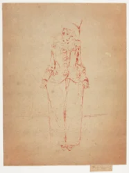 Pierrot en Pied, Portrait of the Lady A.C.