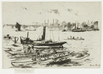 Steam Launch, Chelsea Embankment