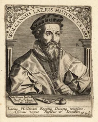 Wolfgang Laz, østrigsk kartograf og historiker.