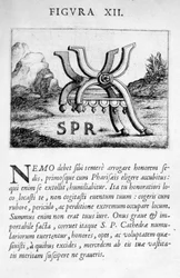Profetifigur XII fra Prognostication of the Eximii Doctor Paracelsus, 1536