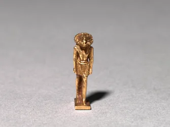 Amulet af en vædderhovedet guddom, 22. dynasti eller senere, ca. 945-715 f.Kr.