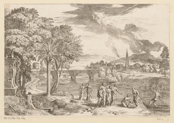 Moses er fundet Suite de Paysages (serietitel)