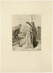 Vær derfor glad, Cassio, tallerken seks fra Othello