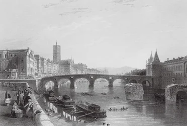 Broen i Toulouse (kobberstik)