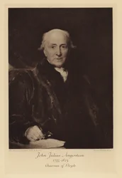 John Julius Angerstein, formand for Lloyd