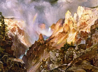 Yellowstonen kanjoni"