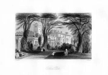 Ockham Park, Surrey, 1800-tallet.