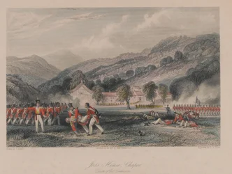 ?Joss House, Chapoo [sic], Death of Colonel Tomlinson?, 1842