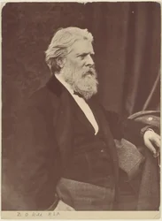 Portræt af D.O. Hill