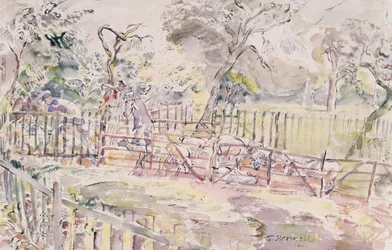 Dypning af får, New Street, Ridley, 1941
