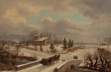 Pennsylvania vinterscene