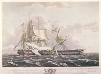 Kampen mellem USS Constitution og HMS Guerriere