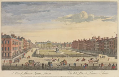 Udsigt over Leicester Square, London