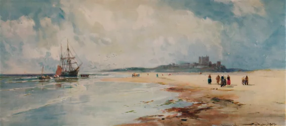 Bamborough Castle, 1892, 1935