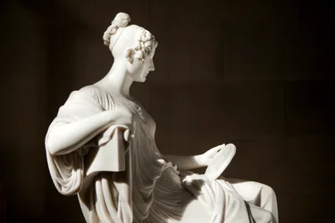 Skulptur af prinsesse Pauline Borghese (marmor)