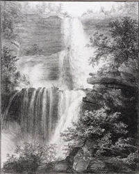 Vandfald ved Catskill