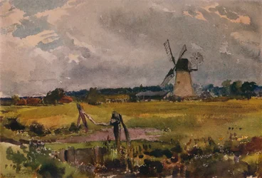 Vindmøllen, c1890