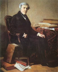Portræt af Jules Michelet (1798-1874)