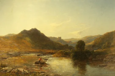 Dolwydelan (olie på lærred)