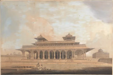 En del af paladset i Allahabad