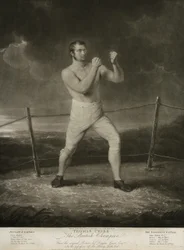 Thomas Cribb, graveret af Anthony Molteno (fl.1783-1830) (litho)