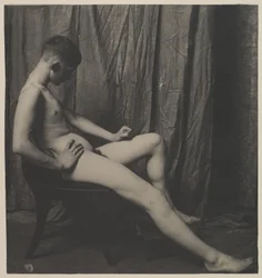 Bill Duckett nøgen, på Art Students’ League of Philadelphia