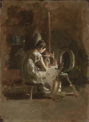 Skitser til "Home-Spun", 1881