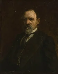 Studie til Portræt af Joshua Ballinger Lippincott, 1892.
