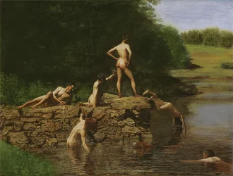 Svømmehul, 1885