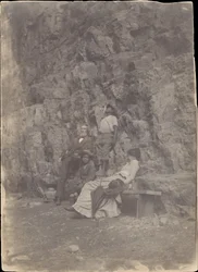 [William H. Macdowell og Margaret Eakins i Saltville eller Clinch Mountain, Virginia],..., 1880-82.