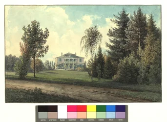 Villa ved Grünberg i Obermeidling (12. distrikt, Tivoligasse 75, CN 32)