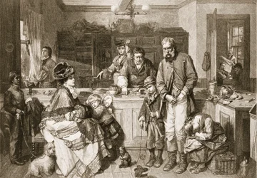 Fra hånd til mund - Han var en af de få, der ikke ville tigge, pub. 1879.