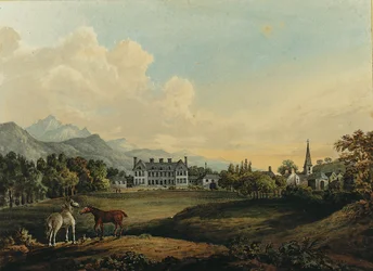 Udsigt i Killarney: Lord Kenmares hus