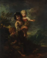 Sommerhusbørn The Wood Gatherers, 1787.