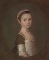 Miss Susanna Gardiner 1752-1818, mellem 1758 og 1759.