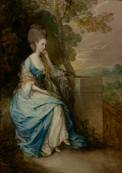 Portræt af Anne, grevinde af Chesterfield, 1777-8