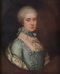 Portræt af fru Awse, 1767, 1936