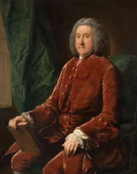 Portræt af Thomas Coward, 1765.