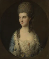 Portræt af en ung kvinde, kaldet Miss Sparrow, 1770