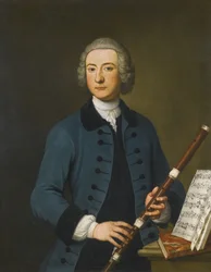 Portræt af Lewis Christian Austin Granom, 1743
